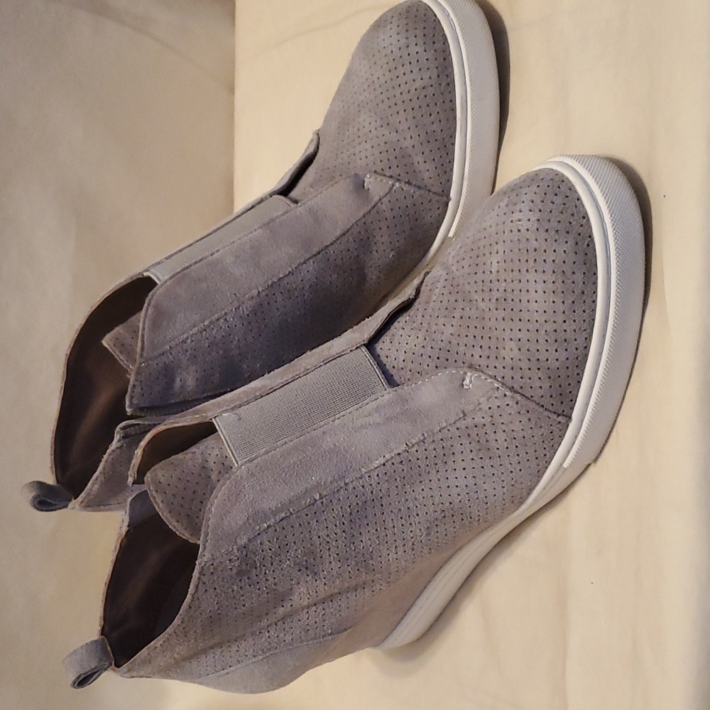 Paolo Felicia-L Rock Perf Kid Suede Shoes SZ 6.5